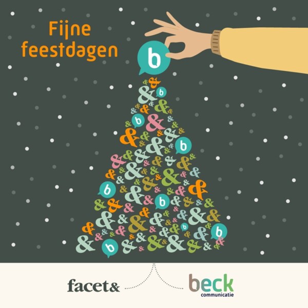2025 Kerstgroet Naamswijziging Facet& Beck Communicatie